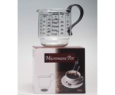 Sanfor 15057 Messbecher für Mikrowelle, Glas