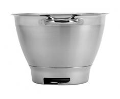 Kenwood KAT521SS Rührschüssel, 4,6 Liter Edelstahl-Schüssel ELITE CHEF SS BOWL, Küchenmaschinen Zubehör, Geeignet für alle Chef Elite Küchenmaschinen der KVC5000 Serie