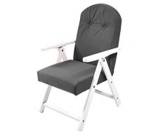 Delta Trade Italia HSC1389 Sessel Siena Molisana, weiß