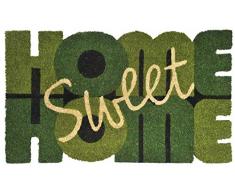 Verdemax 5473 Viereckige Fußmatte Sweet Home”, Grün
