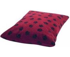 Danish Design Bettbezug aus Fleece, groß, 87 x 138 cm, Weinrot