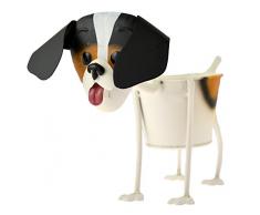 Green Jem Jack Russel Blumen Übertopf, Mehrfarbig, 35 x 16,5 x 21 cm