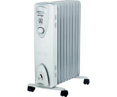 BASTILIPO rac9 – 2000 Flur 2000 W weiß Heizkörper Heizlüfter Heizkörper, Weiß, 230 V, 50 Hz, 135 mm, 435 mm)