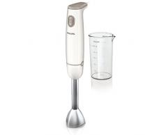 Philips HR1604/00 Stabmixer (ProMix, Edelstahl-Pürierstab) weiß/grau