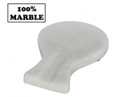 Radicaln Löffelablage, handgefertigt, Marmor, großer Spachtel, Gabel, Utensilienablage, keine Keramik, kein Kupfer, Küchenorganizer – Chef Kochen Helfer Werkzeug Arbeitsplatte Löffelhalter weiß