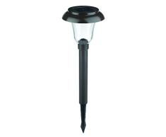Duracell GL021BT6DU Garten-Solarleuchte LED Garten Wegeleuchte Kunststoff dunkelbraun lackiert 5 Lumen