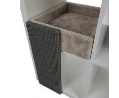TRIXIE Katzenregal - Weiche Höhle für Regal, quadratisch, Katzenbett, Zubehör für Katzen, Katzen, Katzen, Bett, Bücherregal, 33 x 48 x 37 cm