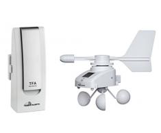 TFA Dostmann Weatherhub Wetterstation Solar-Funk-Windemesser, SmartHome, Klima- und Heimüberwachung, Smartphone-Überwachung