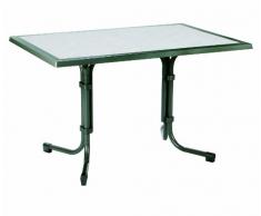 BEST 26531250 Tisch Boulevard eckig 120 x 80 cm, anthrazit