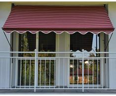 Angerer Klemmmarkise Nr. 2200 Bordeaux, 150 x 250 x 225 cm, 2301/2200
