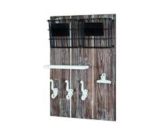 Haku-MÃ¶bel 27876 Memoboard, Holz, vintage, 9 x 37 x 55 cm