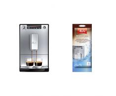 Melitta Caffeo Solo E950-103 Schlanker Kaffeevollautomat mit Vorbrühfunktion / 15 Bar / LED-Display / höhenverstellbarer + 192830 Filterpatrone für Kaffeevollautomaten, 1 Patrone