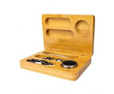 Grunwerg 5WS/BB Set Weinzubehör, Bambus