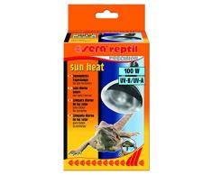 sera (32043) reptil Sun Heat 100 W / E27 Fassung - Sonnenlicht Tageslampe für Terrarien - Daylight Basking Spot