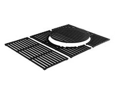 Enders SWITCH GRID Rost-in-Rost System, Gusseisenrost, für Enders Gasgrill MONROE 3-Brenner, Grill-Zubehör, optionale Einsätze, Sear Grate, Pizzastein, Guss-Pfanne und Geflügelbräter 7806