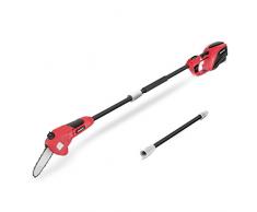 Greencut pp40li-ion Astschere Höhe TELESCOPICA Akku, Rot
