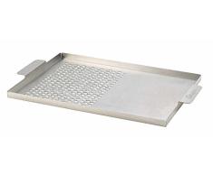 tepro 2-in-1 L Grillplatte, Chrom