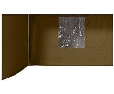 Garden Impressions Pavillon Amanda Set, 2 Seitenwände, Dunkel Beige, 3x3m