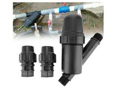 SOULONG Bewässerungsfilter, 1,9 cm Y-Wasserfilter Sieb 120 PSI für Garten Gewächshaus landwirtschaftlichen Tropfen, Y-Typ, hochpräzise Tropfbewässerungsscheibenfilter, große Kapazität Scheibenfilter