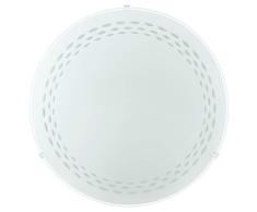 EGLO TWISTER Wand- / Deckenleuchte, Stahl, E27, 60 W, weiss