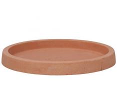 Floralo Untersetzer Terni frostsicher, rund, terracotta, 38 cm