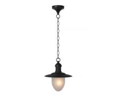 Lucide ARUBA - Pendelleuchten Außen - Ø 25 cm - E27 - IP44 - Schwarz