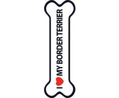 Magnet & Steel Magnet, I Love My Border Terrier