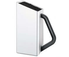 Victorinox Swiss Classic Universal Messerblock, Groß, Leer, Unbestückt, Kunststoff, Nylon Einsatz, weiß