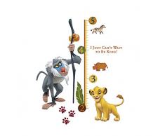 Disney RoomMates The Lion King RÃ¤ucherstÃ¤bchen Rafiki Messlatte Wandtattoo