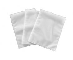 Leifheit Vakuumbeutel 30x40cm, 50 Vacuum Beutel zum Konservieren von Lebensmitteln, geeignet zum Einfrieren, Vakuumierbeutel, BPA-frei, kochfest, Sous Vide und Mikrowellen geeignet, inkl. 56 Etiketten