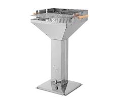 Tepro Holzkohlen Trichtergrill Vista, Silber