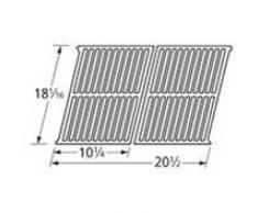 Music City Metals 535S2 Gestanzter Grillrost aus Edelstahl für Gasgrills der Marke Ducane - Silberfarben (2-teilig)