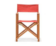 Chillvert 50021001155458 Sessel Director Eukalyptus, 51,5 x 54,2 x 84 cm