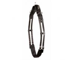 PFIFF Longiergurt mit Lederkissen, schwarz Full