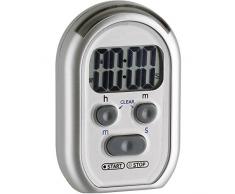 TFA Dostmann Shake Awake digitaler Timer und Stoppuhr, 38.2019, mit Alarmton/Lichtsignal/Vibrationsalarm