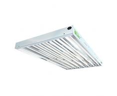 Envirogro von LUMii 8 Fuß (122 cm) T5-Pflanzenzuchtbeleuchtung mit EU-Stecker – 4 Lampen, schwarz, 126x67x14 cm, 03-140-085