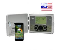 Orbit 94550 - B-hyve Smart Indoor/Outdoor 12-Station WiFi Sprinkler System Controller, kompatibel mit Alexa