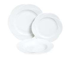 Brunch Time Geschirr 18 tlg. Set Camilla weiß