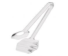 Westmark Spargel-/Servierzange, Rostfreier Edelstahl, Länge: 24 cm, Silber, 12802270