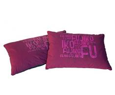 LUPIN Fujiko Kissen mit abnehmbarem Bezug, groß, 100 cm, Pink