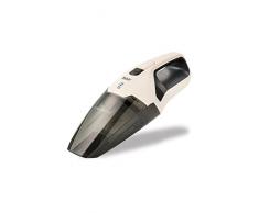 Fakir AS 1072 LNT / Handstaubsauger, Nass & Trocken, kabelloser Autosauger, Wandladestation , Creme/rauchglas - 7 V Lithium-Ionen Akku