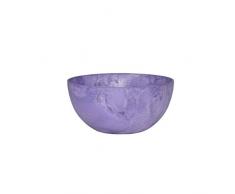 edler Blumentopf Artstone Kunststein Kunstmarmor Violett Pastell matt h 12 cm