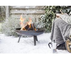 La Hacienda Small Feuerstelle Pittsburgh klein, Geölter Stahl