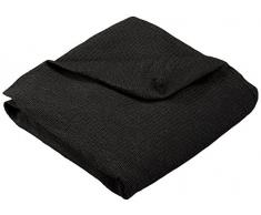 Martina Home Stretch Husse für Sofa 2-Sitzer Modell Tunez, Farbe Schwarz, Maße 120 bis 190 cm