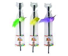 Croci Zauberstab, Maus Katze Spielzeug, Mehrfarbig