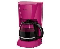 Bomann KA 183 CB Filterkaffeemaschine für 12-14 Tassen, Nachtropfsicherung, Warmhalteplatte, Abschaltautomatik, Wasserstandsanzeige, Brombeer