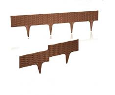 Prosper Plast ibra-r222 390 x 18,65 mm cm Garten Grenze – Braun (5)