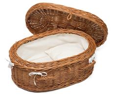 Prestige Wicker Luxuriöser Weidenkorb, Haustierbett