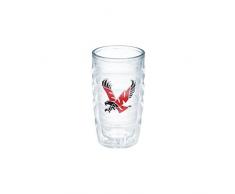 Tervis Eastern Washington University Emblem Individuelle Zahnputzbecher, 10 oz, transparent