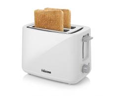 Tristar BR-1040 Toaster - 7 Stufen - Integrierter Brötchenwärmer, Weiß